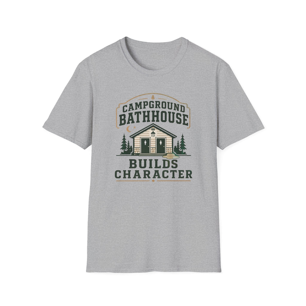 Campground Bathhouse Builds Character