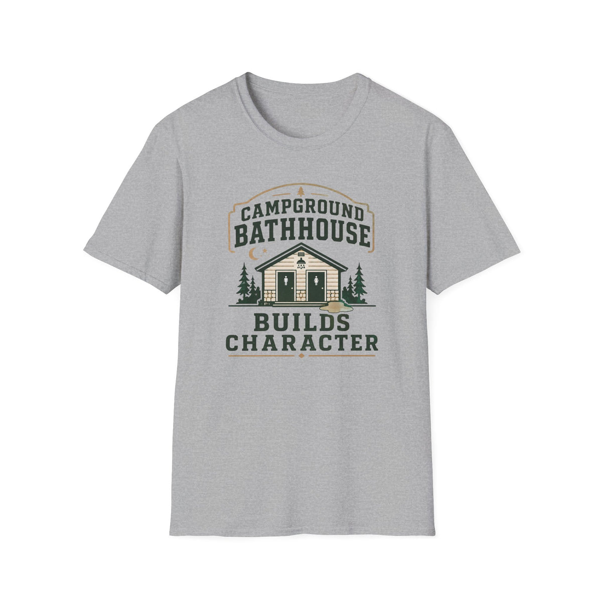 Campground Bathhouse Builds Character