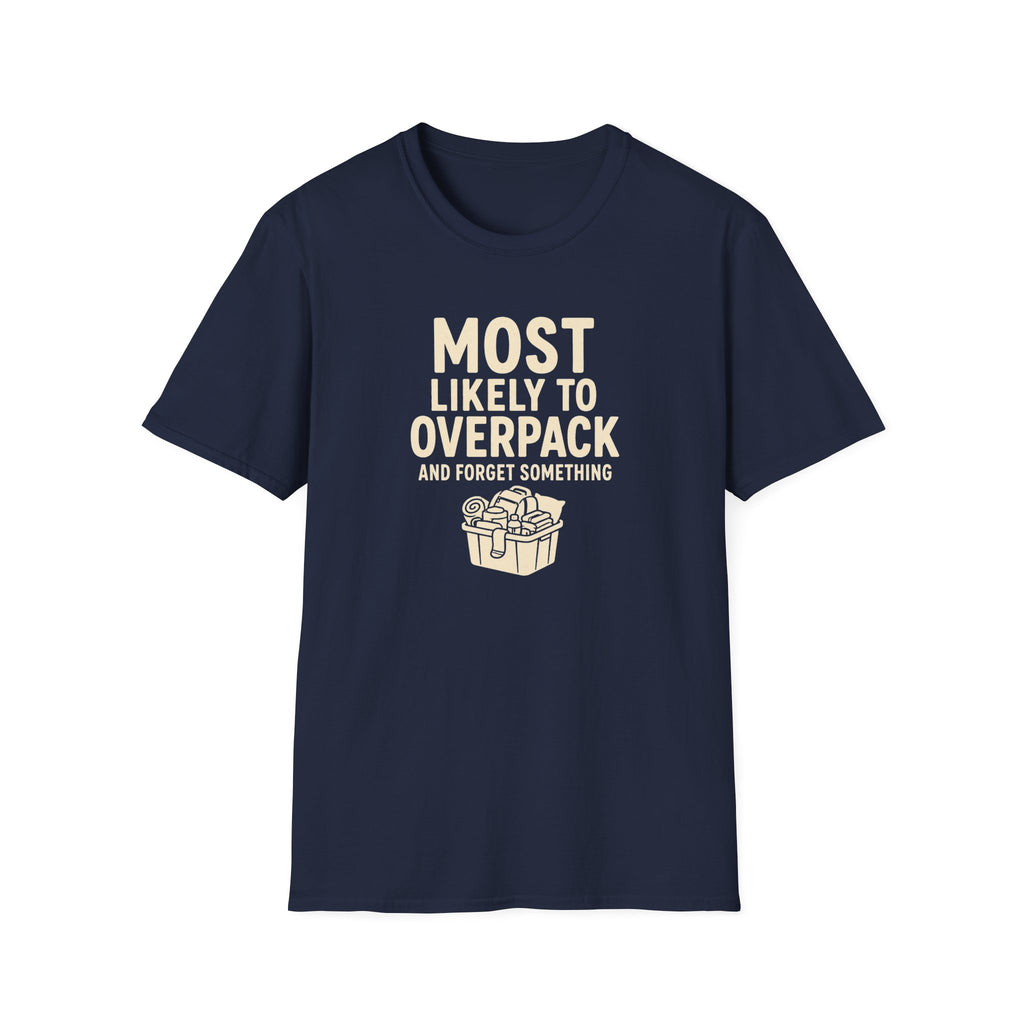 Most Likely to Overpack and Forget Something