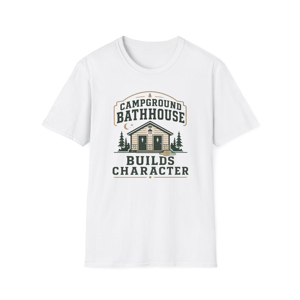 Campground Bathhouse Builds Character