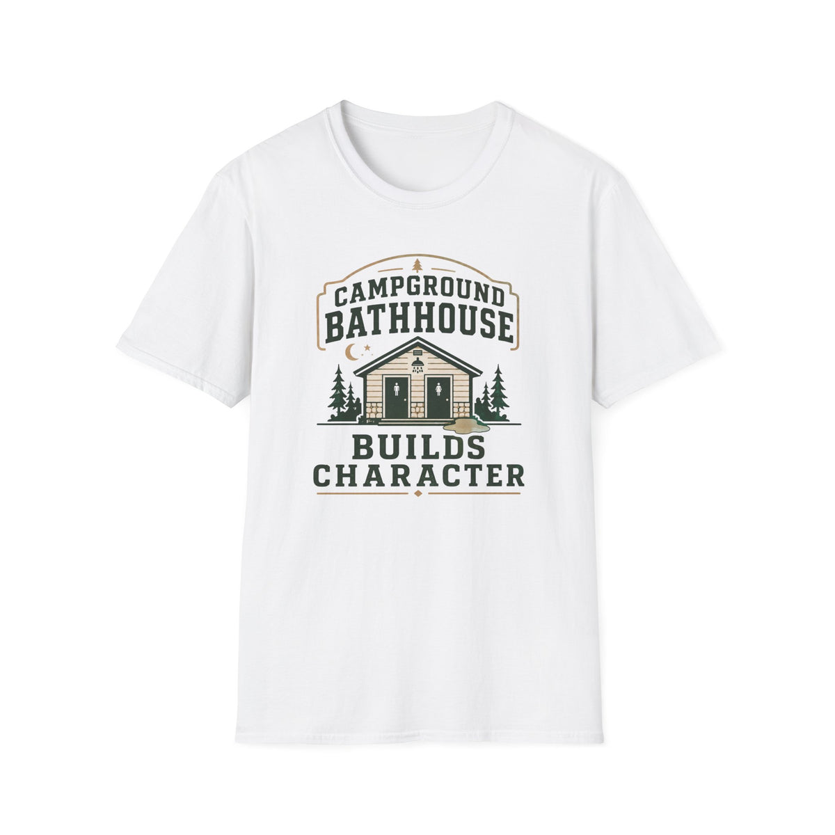 Campground Bathhouse Builds Character