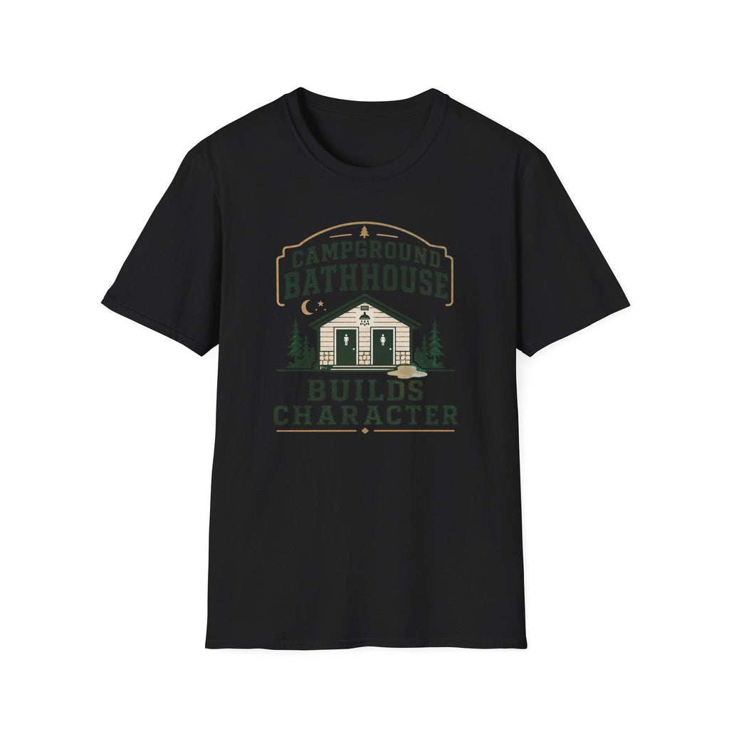 Campground Bathhouse Builds Character