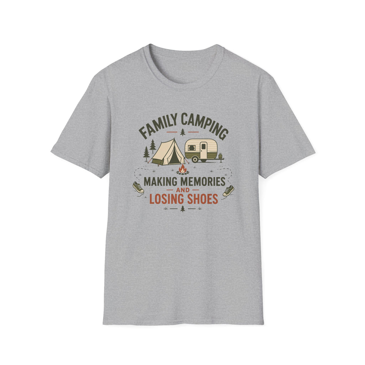 Family Camping - Making Memories & Losing Shoes