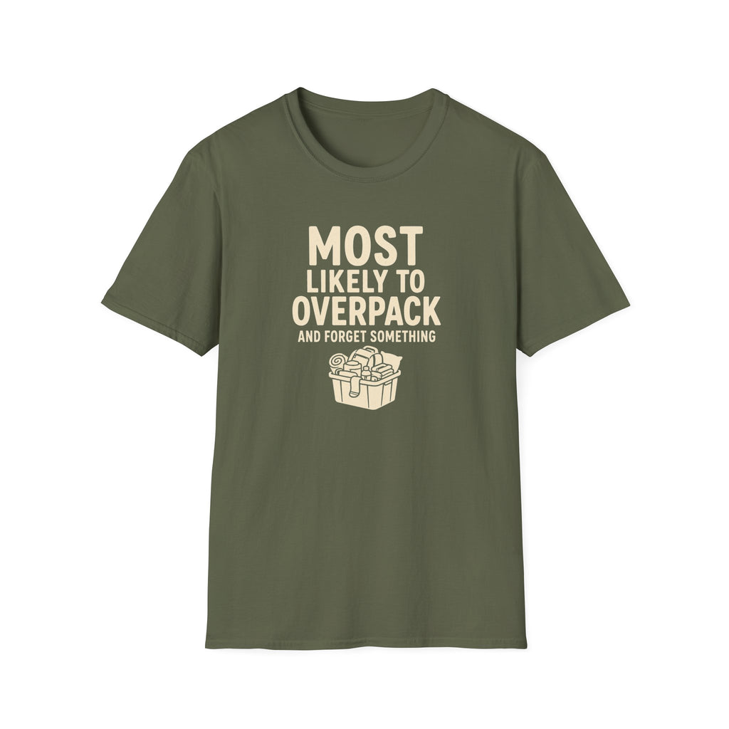 Most Likely to Overpack and Forget Something
