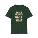 Snack Requests Every Five Minutes