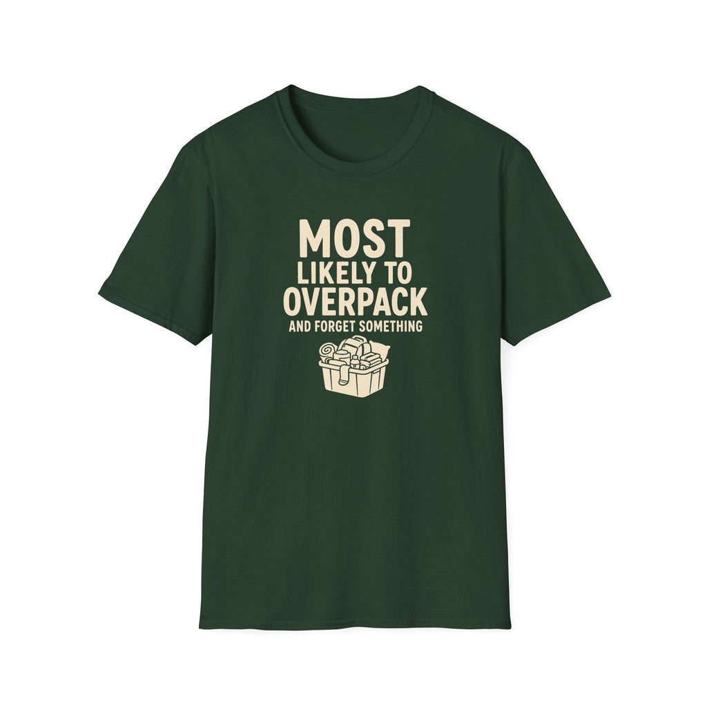 Most Likely to Overpack and Forget Something