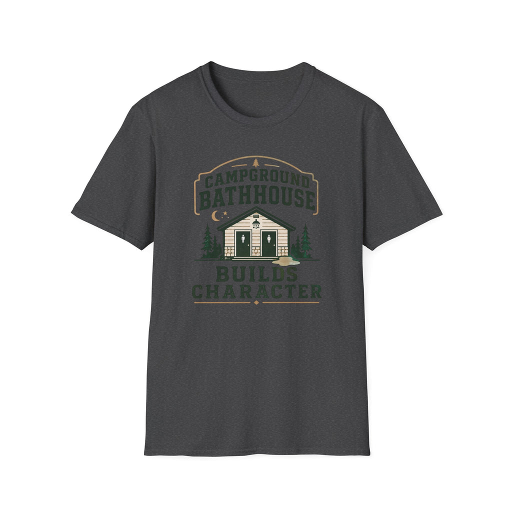 Campground Bathhouse Builds Character