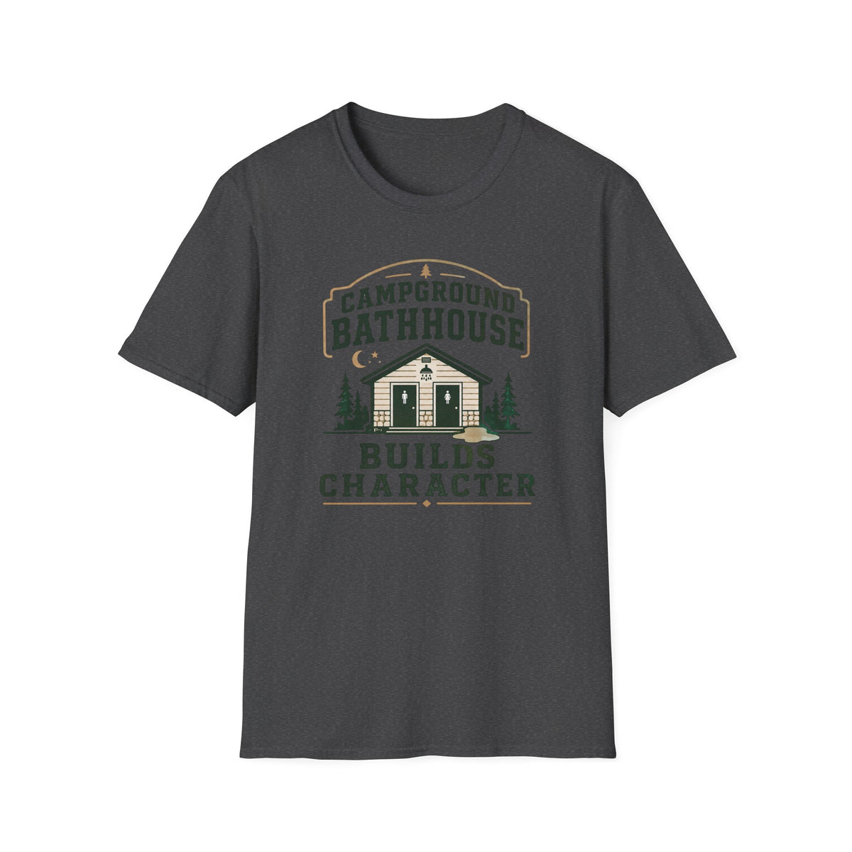 Campground Bathhouse Builds Character
