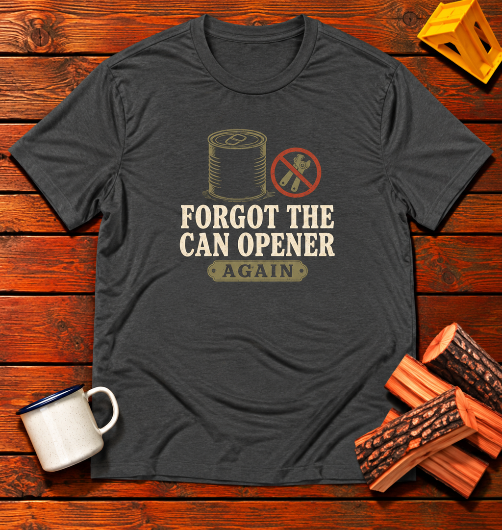 Forgot The Can Opener Again T-Shirt